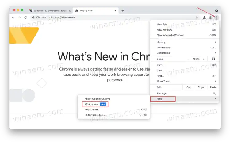 Какво е новата страница в Chrome