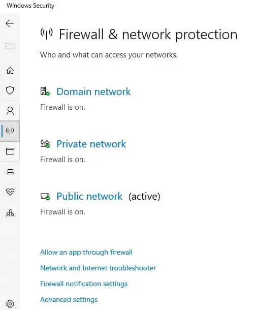 Firewall și protecție rețelei