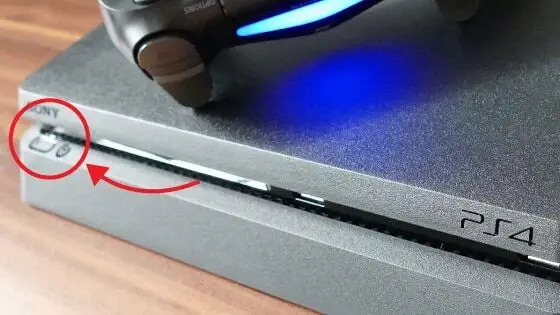 ps4 전원 버튼