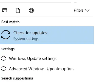 pemasangan kemas kini windows