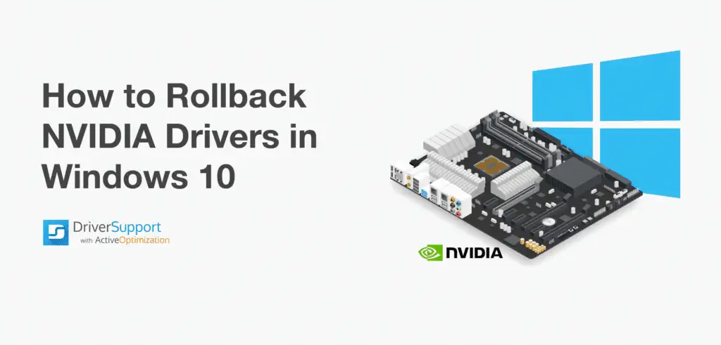 Como reverter drivers NVIDIA no Windows 10