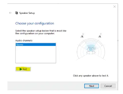 configurar altavoces en la computadora portátil