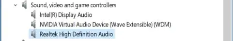 Isu Selesai dengan Realtek Audio