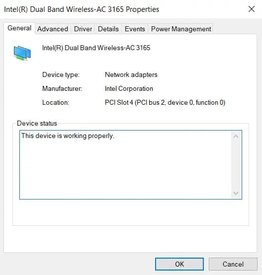 configuración del dispositivo wifi