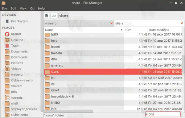 Come trovare file nel terminale Linux