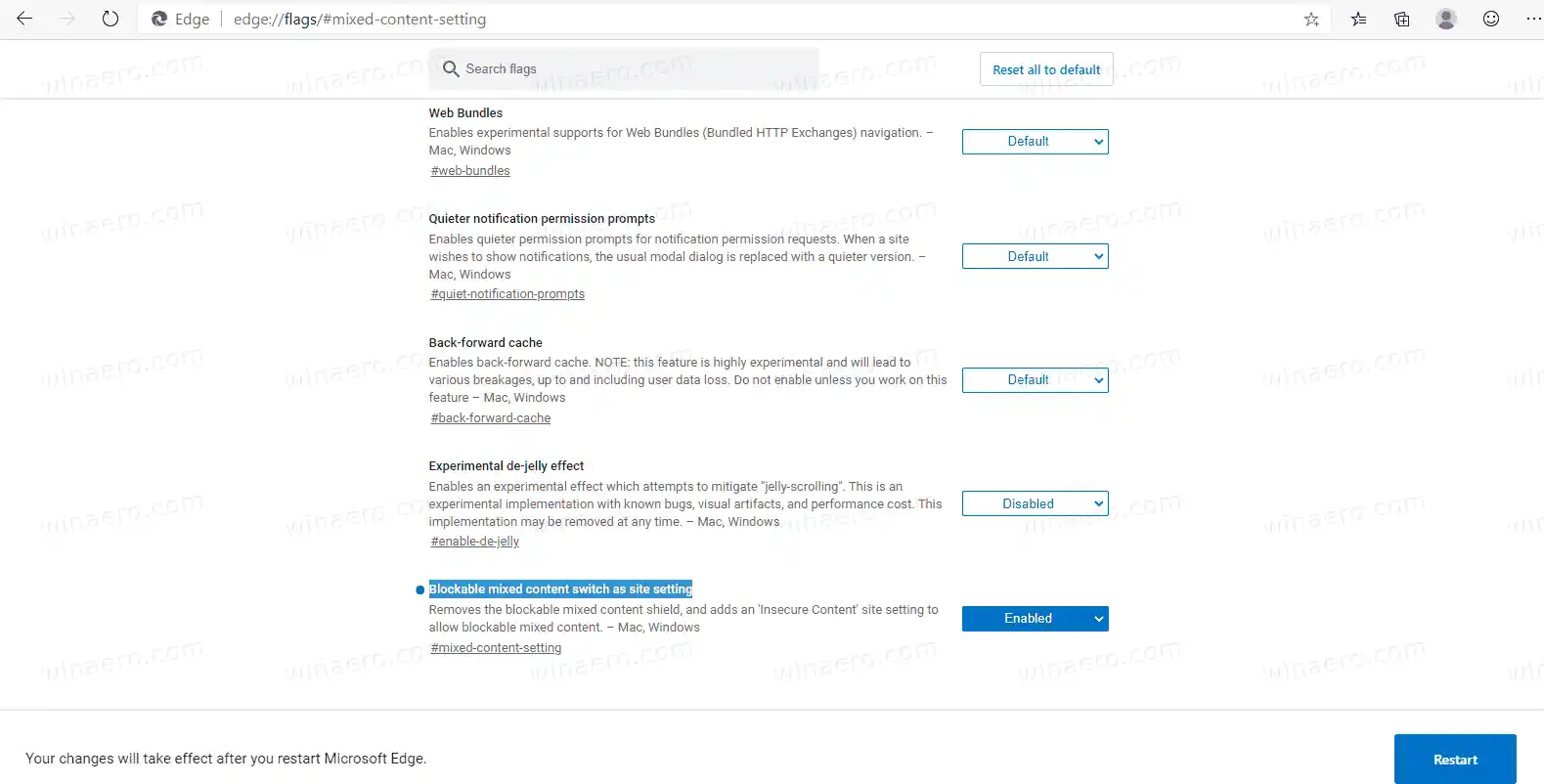 Edge Chromium introducerer usikker indholdsblokeringsfunktion