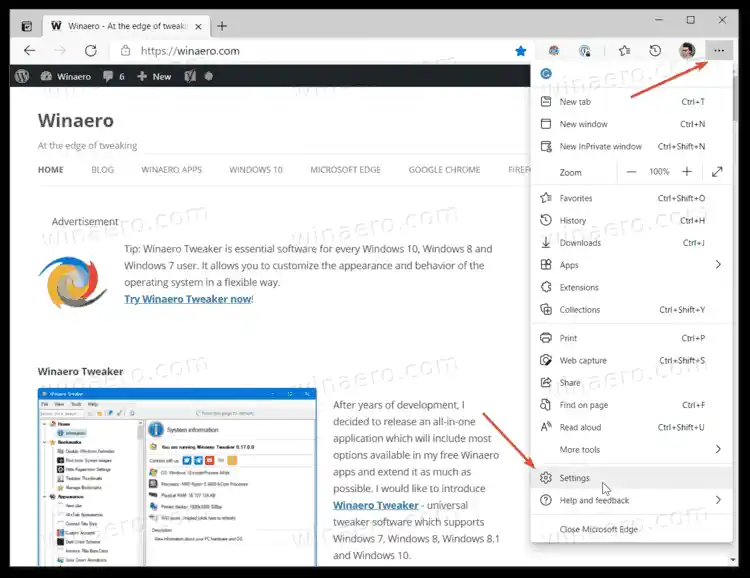 Cum să atribuiți cuvinte cheie motorului de căutare în Microsoft Edge