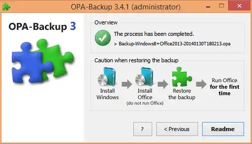 OPABackup Complete