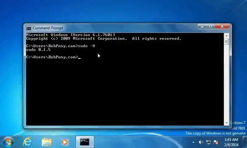 Ang Sudo para sa Windows 11 ay talagang tumatakbo sa Windows 10 at Windows 7