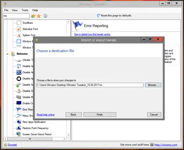 Export Winaero Tweaker IE Wizard(3)