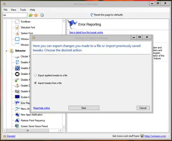 Winaero Tweaker IE Wizard Import(1)