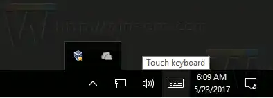 Sentiasa Tunjukkan Semua Ikon Dulang dalam Windows 10