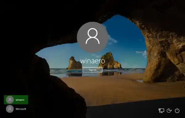 Elimina la imatge del compte d'usuari de la pantalla d'inici de sessió a Windows 10