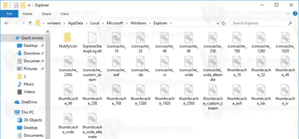 Împiedicați ca Windows 10 să șteargă miniaturile cache