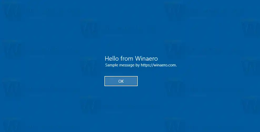 Jak dodać wiadomość logowania w systemie Windows 10