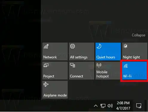 Windows 10 Wifiని నిలిపివేయండి