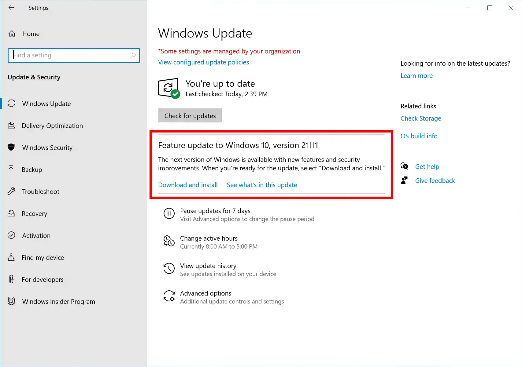 So laden Sie Windows 10 21H1 herunter und installieren es