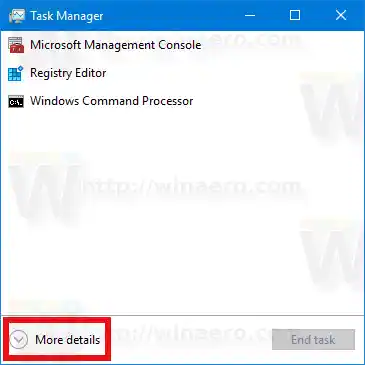 Bagaimana untuk Membunuh Proses dalam Windows 10