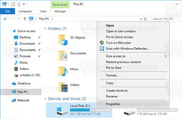 Hoe u het bestandssysteem van Drive kunt vinden in Windows 10