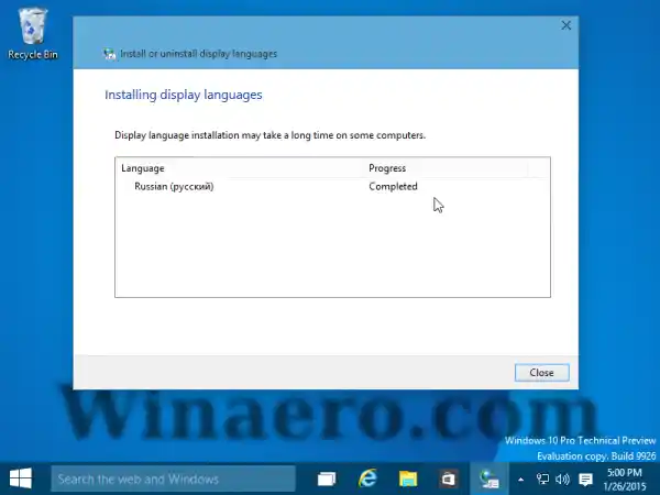 afegir un idioma Windows 10