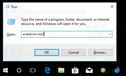 Recherchez le journal de déconnexion dans Windows 10