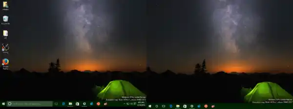 Windows 10 afișează mai multe imagini de fundal