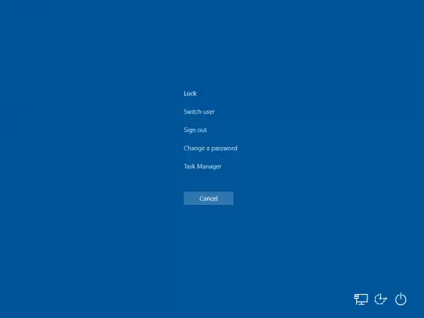 Windows10がロックされています