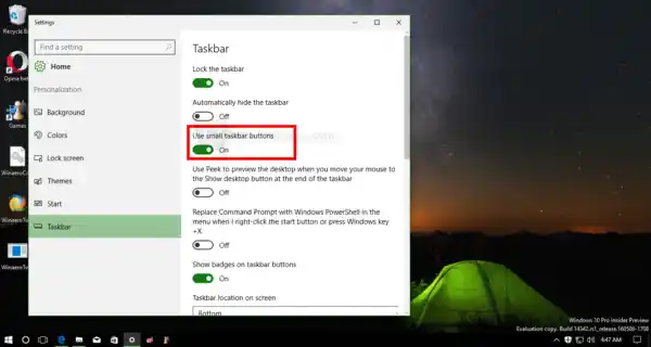 Windows 10 cu bara de activități XP