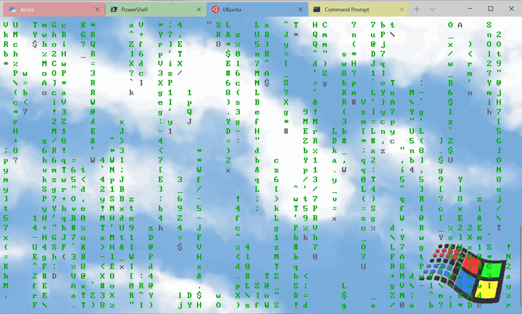 חיפוש כרטיסיות של Windows Terminal 1.3