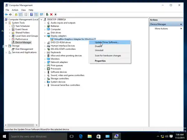 Windows 10 oppdater drivere for grafikkort