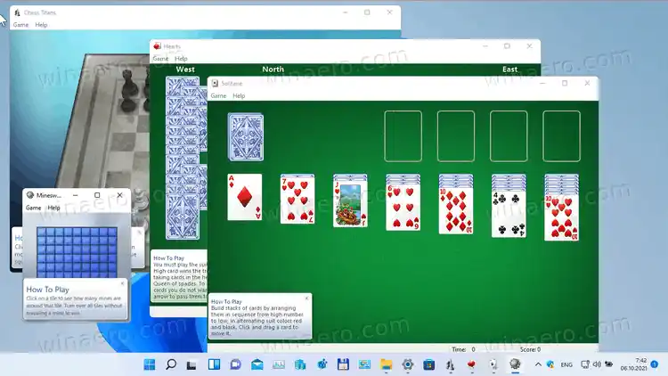 Скачать игры Windows 7 для Windows 11