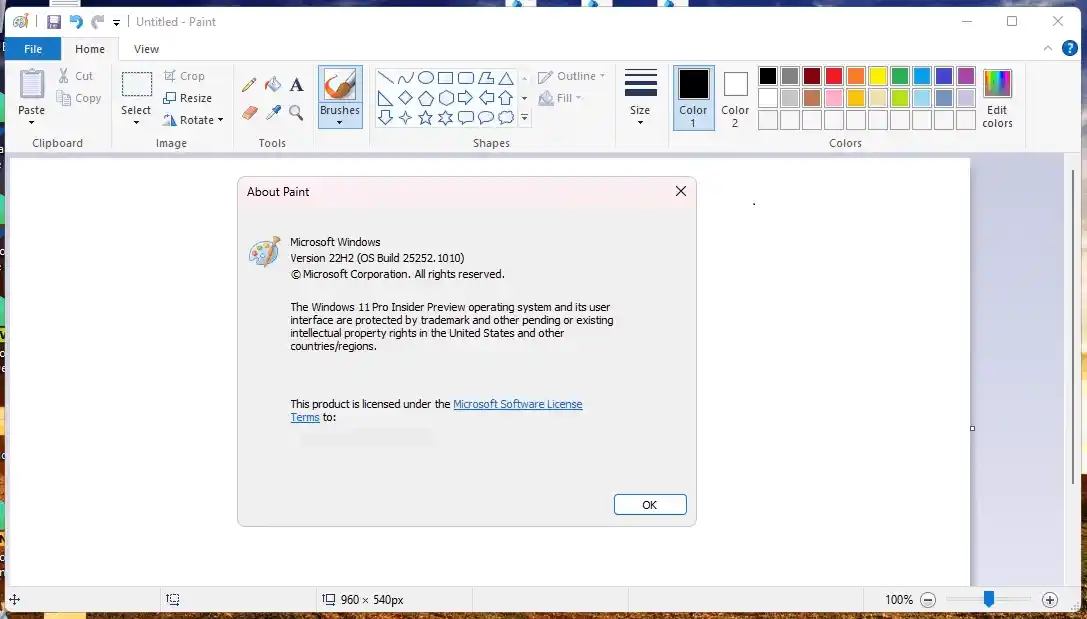 Dapatkan Old Classic Paint untuk Windows 11 (versi aplikasi Windows 10)