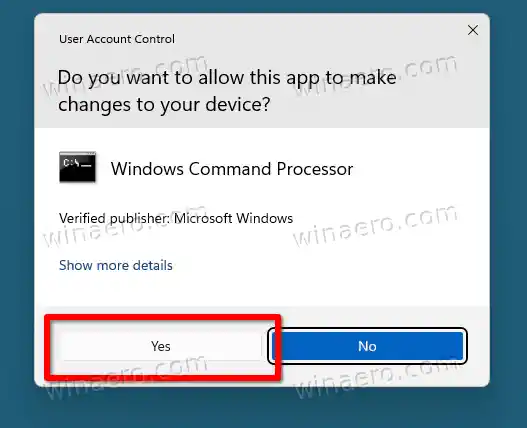 Abra o Terminal do Windows como administrador