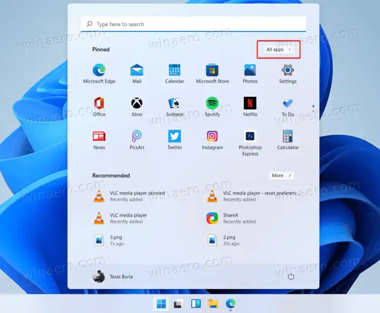 I-uninstall ng Windows 11 ang mga naka-preinstall na app