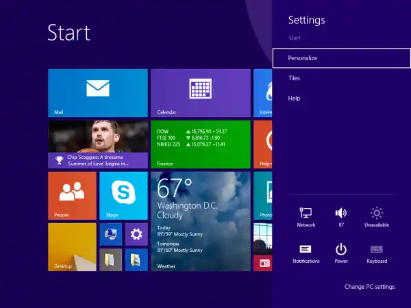 Como personalizar e personalizar a tela inicial no Windows 8.1